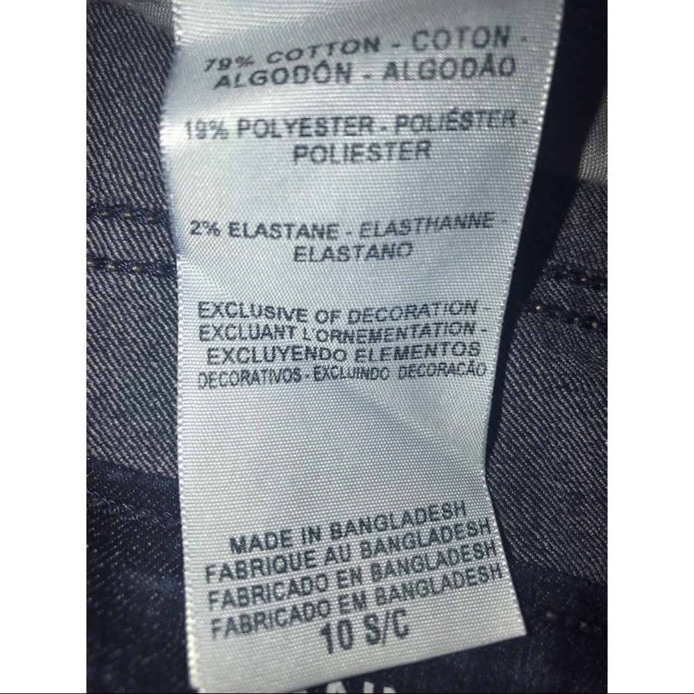 Denizen Levi’s Skinny Dark Wash Denim Jeans - Picture 7 of 8